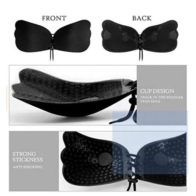 12 Clips Bretelles De Soutien-gorge - Anti-Glissement Et Réglables - Noir, Beige, Blanc - Élastiques Et Confortables