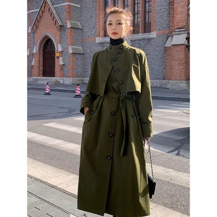 Manteau vert militaire outlet