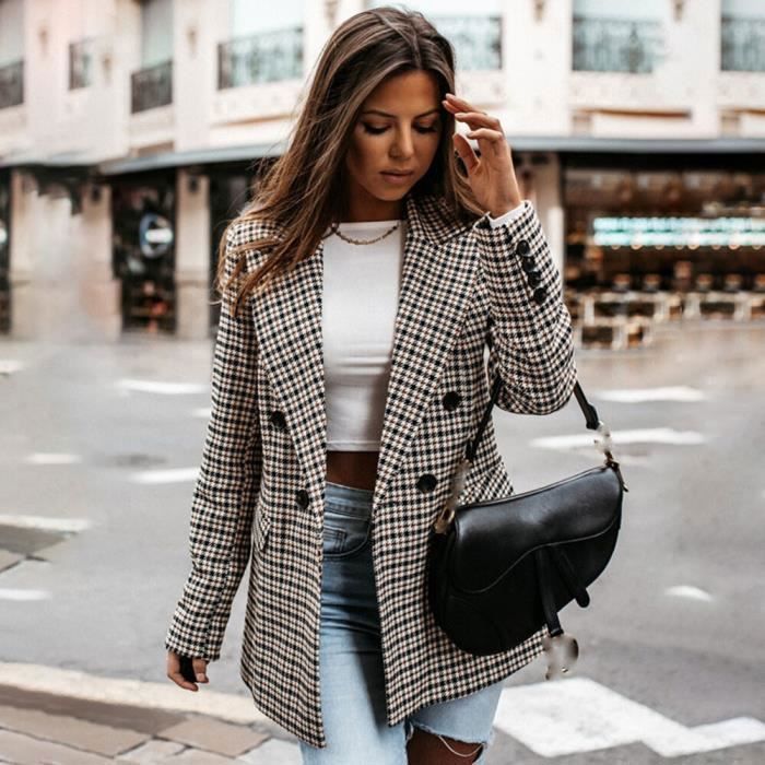 Costume femme carreaux outlet