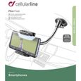 Support de téléphone portable pour voiture Cellularline PILOTFLEXIK 39904 ventouse pivotant à 360° 1 pc(s)-2
