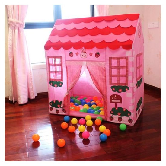 Maison De Jeu Fille Ville Maison Enfants Jardin De Secret Rose Tente De Jouer Grand Cadeau Achat Vente Tente Tunnel D Activite Cdiscount