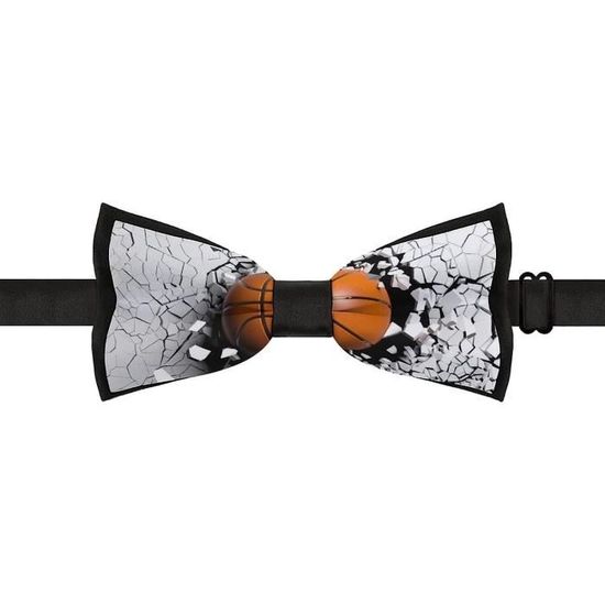 Noeud Papillon Pour Homme N ud Papillon De Basket Ball Col Smoking Reglable Pour Fete De Mariage Basketball Taille Uniqu H7996 Cdiscount Pret a Porter
