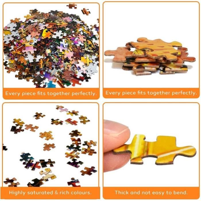 XZNGL Enfants Jouets Puzzles pour Adultes Adultes Puzzles 1000 Pièces  Paysage Puzzle Jeu Jouets Intéressant 29.5X19.6 Pouces 