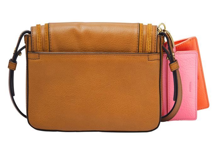Fossil tan bag sales