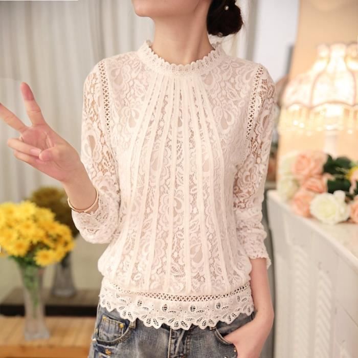 Blouse femme 2021 t dames hauts Blusas femmes manches longues
