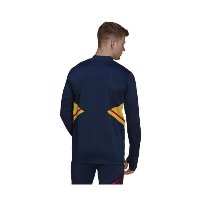 Sweat ADIDAS Arsenal Condivo 22 Homme Bleu Manches longues