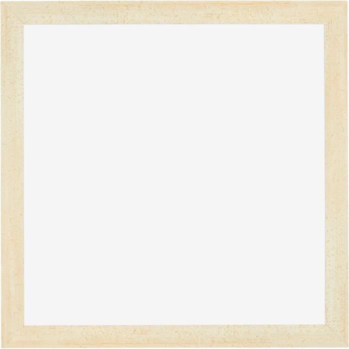 Cadre Photo Bois Pin Blanc FRAMO - Largeur Fixe 45 Cm - Hauteur Variable De 10 à 150 Cm - Avec Verre Acrylique