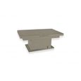 Table basse relevable extensible JET SET taupe taupe Metal Inside75-3