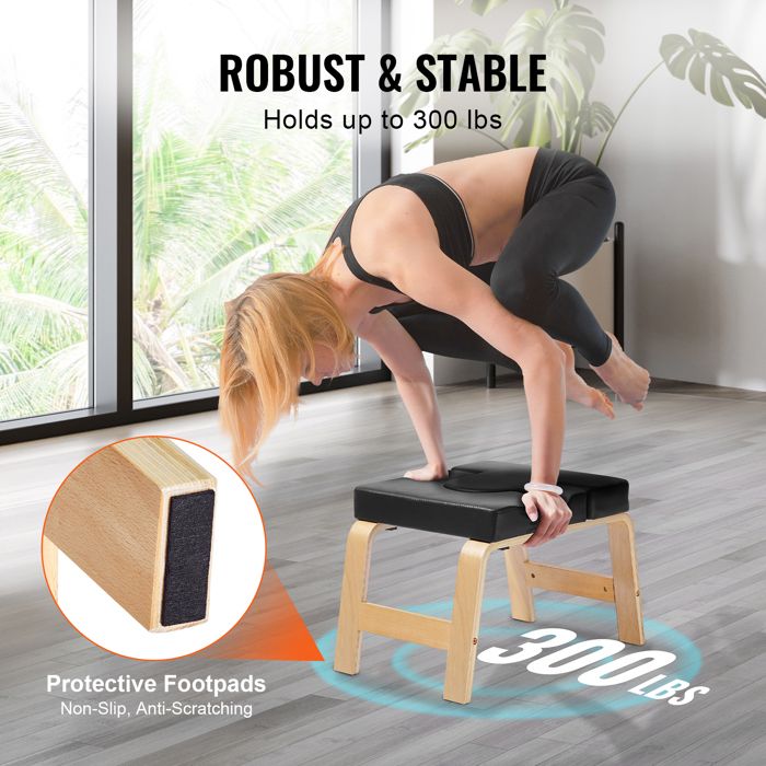 TMISHION Banc d'inversion Yoga Headstand Inversion Bench Body Building Chaise à l'envers