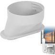 Raccord tuyau échappement - Étanchéité optimale Sans ruban adhésif - Climatiseur mobile - Ø150mm PVC