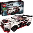 LEGO® Speed Champions 76896 Nissan GT-R NISMO, Maquette Voiture de Course, Jouet Fille Garçon 7 ans et plus-0