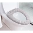 Abattant Wc,CHAUD! 6 couleurs salle de bain remplissage doux épaissi coussins de siège lavable plus chaud tapis de - Type 02-0