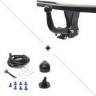 FRANCE ATTELAGE Attelage Renault Clio 2 (Berline 06/01-09/04) Col de cygne + faisceau universel 7 broches