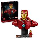LEGO ǀ Marvel 76327 Buste d’Iron Man MK4 - Set De Construction Pour Adulte - Idée Cadeau