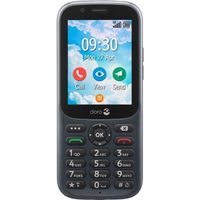 Primo by DORO 730X Téléphone portable pour séniors IP54, Touche SOS graphite