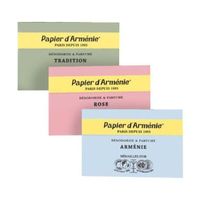 PAPIER D'ARMENIE - Papier tradition, Arménie & Rose (lot de 3 Carnets)