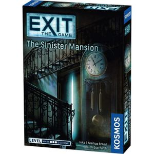 JEU SOCIÉTÉ - PLATEAU EXIT: The Sinister Mansion Level: 3-5 Unique Escap
