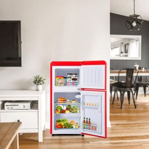 RÉFRIGÉRATEUR CLASSIQUE Réfrigérateur-congélateur, avec un volume total de