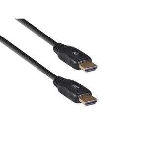 Cables Direct Online Câble de moniteur SVGA (Super VGA) mâle vers mâle, 30,5 m Noir