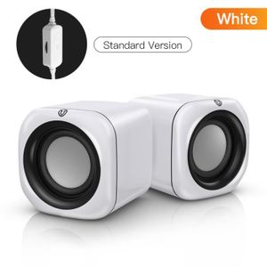 Biwond Wally Speaker Enceinte PC 3,5W Blanc