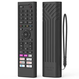 TÉLÉCOMMANDE TV Noir-Non lumineux-Coque de télécommande en Silicon