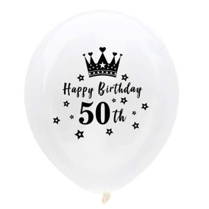 10pc 12 30 40 50th Joyeux Anniversaire Confettis Rempli Nombre Ballons Fete Decoration 10pc 12 30 40 50th Joyeux Anniversaire Confettis Rempli Nombre Ballons Fete Decoration
