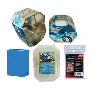 CARTE A COLLECTIONNER Pokebox de collection KYOGRE Vide + Carte Holo 25 
