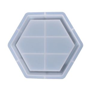 Hexagon Fabrication artisanale Pour bijoux En silicone 2 petits hexagonaux Supvox Lot de 3 moules en résine 1 grand hexagone