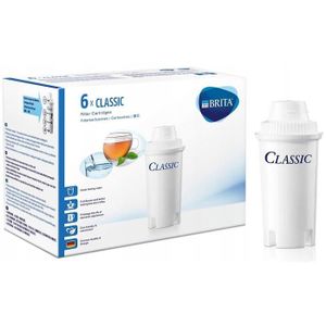 CARAFE FILTRANTE Pack de 6 filtres Classic - BRITA - blanc - filtre