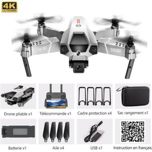 DRONE Drone avec Caméra 4K Mini Drone Radiocommandés pou