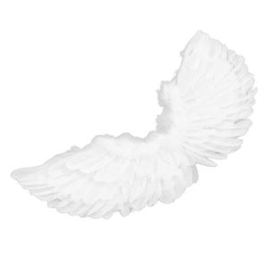 BANDEAU - SERRE-TÊTE FYDUN Bandeau d’aile d’ange Aile d'ange blanche pour enfants et adultes, puericulture jouet Ensemble de quatre pièces petit ange