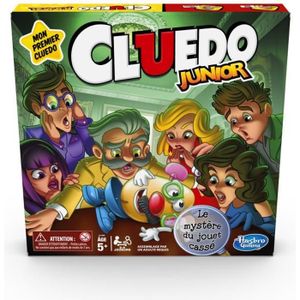 JEU SOCIÉTÉ - PLATEAU Cluedo - Junior - Jeu de plateau - pour enfants - 