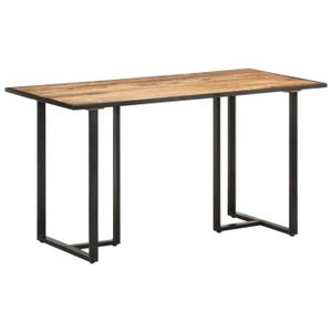 TABLE À MANGER SEULE LE SHOP Table de salle à manger 140 cm Bois de man