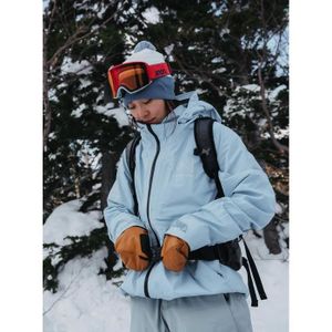BLOUSON DE SKI Veste De Ski / Snow Burton Kimmy Gore-tex 3l Stretch Bleu Femme