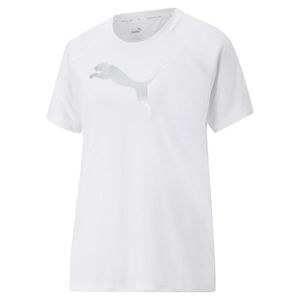 T-SHIRT T-shirt Puma Evostripe blanc femme