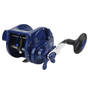 OUTILLAGE PÊCHE VINGVO Line Counter Reel, Smooth Wiring Waterproof 7/14 Resistance 3.6:1 Speed High Strength Star Drag Knob Fishing sport peche