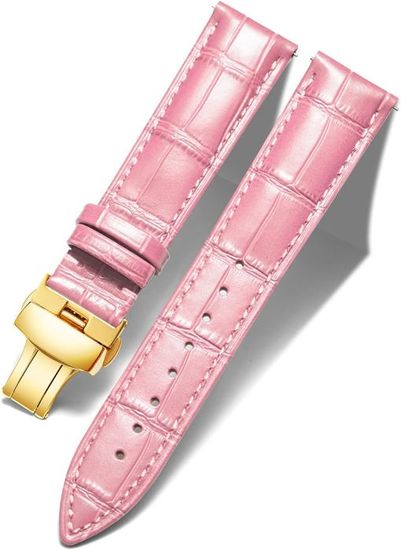 Bracelet De Montre En Acier Inoxydable Or 24mm - Universel, Style Luxe, Marque OcioDual