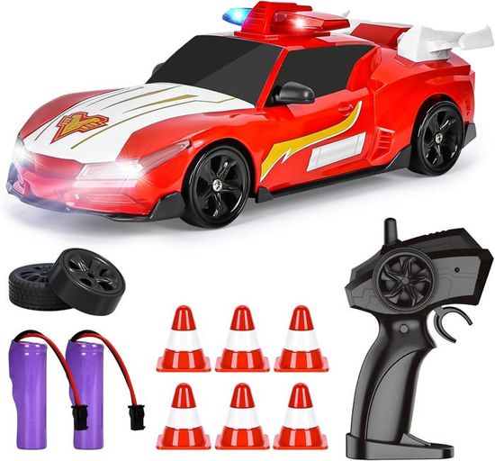 iBlivers Voiture Télécommandée de Drift, 1:14 Voiture RC de Drift 4WD Dérive RC Voitures iBlivers Voiture Télécommandée de Drift, 1:14 Voiture RC de Drift 4WD Dérive RC Voitures
