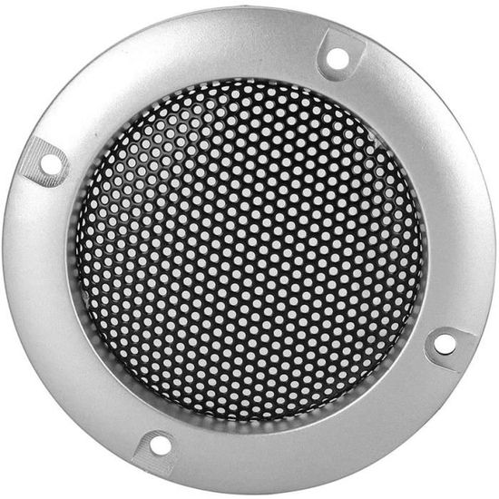 Grilles De Haut-parleur Rectangulaires 245x172 Mm – Lot De 2, Maille Métallique, Cadre ABS, Pour Home Cinéma, Voiture, Bateau - 3