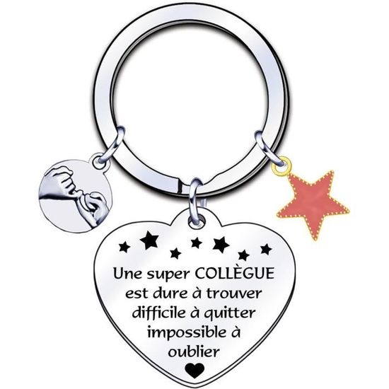 Porte-clés Pour Collègues – Cadeau Départ, Promotion Ou Fête (Femme/Homme) - 12