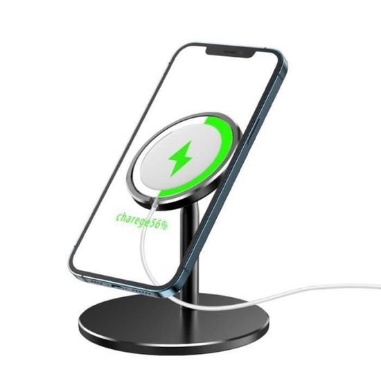 Anneau Magnétique GVIEWIN Pour Téléphone - Compatible MagSafe, Support Réglable 360°, Pour IPhone Et Autres Modèles