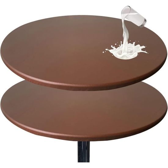 Nappe Rectangulaire Élastique En Vinyle Avec Revers En Flanelle - Jaune