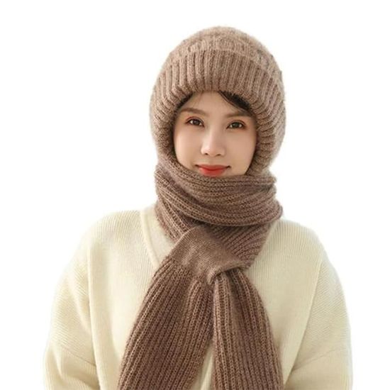 Écharpe en Peluche Protection Auditive Intégrée Polyester Mixte Hiver