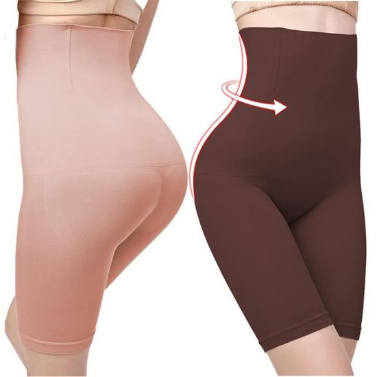Culotte Gainante ANGOOL Taille Haute – Ventre Plat Direct, 4 Armatures, Doublure Nid D'abeille – Confort Et Confiance