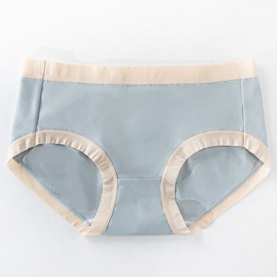 Mesing Short Sport Femme Taille Haute - Short Running Court Respirant Avec Slip Intérieur Et Poche Zippée Arrière - Bleu - M