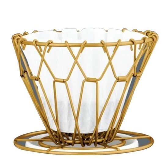 Support Pliable Pour Café Infusé à La Main - Ajustable, Portable, Acier Inoxydable - Pour Café De Barista à La Maison - 4