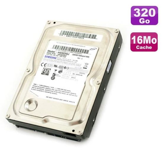 HDD DISQUE DUR PORTABLE SATA 2.5 320Go HITACHI / HTS545032B9A300