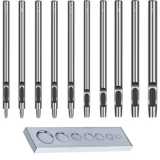 Poinçon Creux Coupeur De Cuir Forme Cœur - Uxcell 6mm - Outil DIY Fait Main