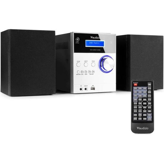 Chaîne Hifi Compacte Radiotone PP 99 PPL - Avec Enceintes, Télécommande Et Notice