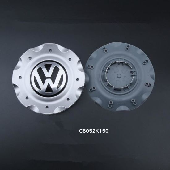 Lot de 4 centre de roue cache moyeu Remplacement pour 148mm Volkswagen Passat B6(C8052K150)